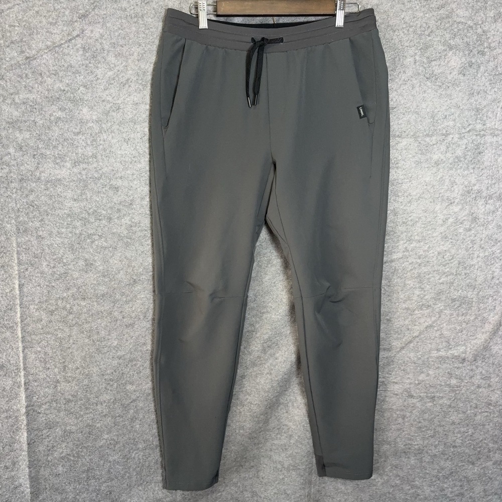 UNRL Performance Jogger Pant Mens Sz M Gray Wind Water Resistant Zip Pocket